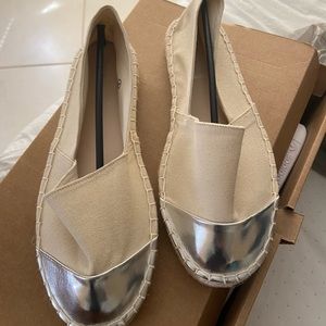 Brand new Espadrilles size 7.